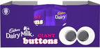 Cadbury Dairy Milk Giant Buttons Chocolate Bag, 40g (Pack of 36)