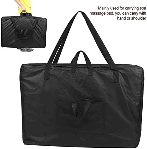 Massage Table Carry Bag, Portable Spa Tables Folding Massage Bed Carrying Case Shoulder Bag, 35.4 x 24.4 x 7.1in