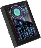 3.5 Inch Computer Temp Monitor, PC Sensor Panel Display DIY Type C IPS USB PC Temperature Display with Stand