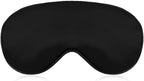 Custom Eye Mask Personalized Add Your Picture Logo Text Logo Sleep Mask Customized Blindfold Sleep Eye Cover with Adjustable Strap for Full Night's Sleep, Travel and Nap Black
