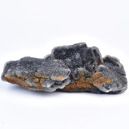 JIC Gem Natural Sphalerite Mineral Specimen Crystal Cluster Stone High Energy Crystal Geode Cluster Aura Crystal Rock Mineral Specimens Reiki Wicca Healing and Calming Effects 2.0-2.4 lbs