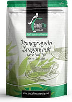 Pomegranate and Dragonfruit Green and White SUPER FRUIT Tea Blend, 3 oz. Loose Leaf