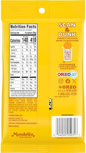OREO Minis Golden Sandwich Cookies, 12 - 3 oz Bags