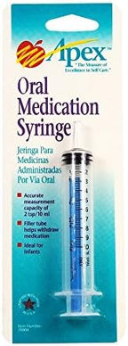 Apex - 70004 Oral Syringe with Filler Tube