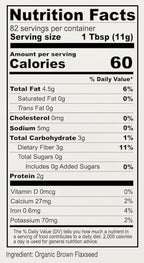Anthony's Organic Brown Whole Flaxseed, 2 lb, Batch Tested and Gluten Free, Raw, Non GMO, Sproutable, Keto Friendly