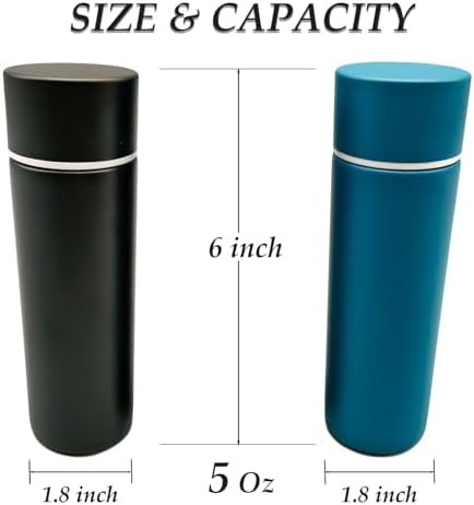 Pocket Spittoon, Hand Grip for Spitting, 5 Oz Portable Spit Cup for Chewing Tobacco - Stainless Steel - Dip Spitting - Wide Mouth - Spill Resistant Spitter