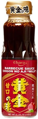 [Produt of Japan] Ebara Ogon No Aji Fruit Base Yakiniku BBQ Sauce "Mild" - 6.1 Fl Oz | Pack of 2