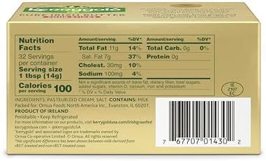 Kerrygold Grass-Fed Pure Irish Salted Butter Sticks, 16 OZ