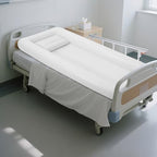 Bedside Shower Bathtub Kit,Elderly Inflatable Bathtub for Adults,PVC Shower Bathtub with Electric Air Pump & Water Bag,Wash Fullbody in Bed,for Elderly Disabled Seniors Handicapped(Single Layer)