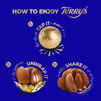 Terry's Milk Chocolate Oranges - Orange of Delicious Tasting Chocolate - Stocking Stuffer and Party Favors - Great for Sharing with Friends and Family