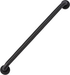 supregear Bathroom Grab Bar, 24 in Non-Slip 201 Stainless Steel Bathroom Safety Grab Bar Oil Rubbed Black Hand Rail for Bathtub Toilet Kitchen Bedroom Shower, Concealed Screw Wall Mounted