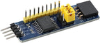 6pcs PCF8574T I2C I/O Expander Module for Arduino, Blue PCB