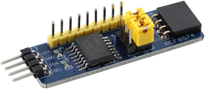 6pcs PCF8574T I2C I/O Expander Module for Arduino, Blue PCB