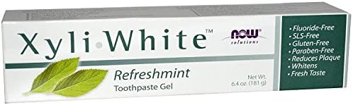 Now Foods: Xyliwhite Refreshmint Toothpaste Gel, 6.4 oz 2 Pack