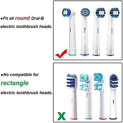 Toothbrush Cover for Oral-b, Electric Toothbrush Replacement Heads Cover for Home and Travel (6 Pcs)