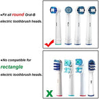 Toothbrush Cover for Oral-b Electric Toothbrush Replacement Heads Cover for Travel Toothbrushes, Brush Protection Cover for Home (3 PCS)