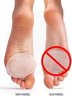 Metatarsal Pads Ball of Foot Cushions - Metatarsal Pads for Women and Men - Soft Gel Foot Pads Metatarsal Foot Forefoot Cushioning Foot Pain Relief - 2 Pairs