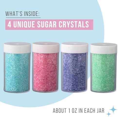 Sweets Indeed Sprinkles, 4 Pack, Edible Sprinkle Mix, Perfect for Cake Decorations, Baking, Ice Cream, Cookies, Cupcake Topper (Pastel Sugar)