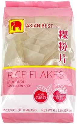 Rice Flake Noodles Asian Best, 8 oz. Packages (Set of 2)