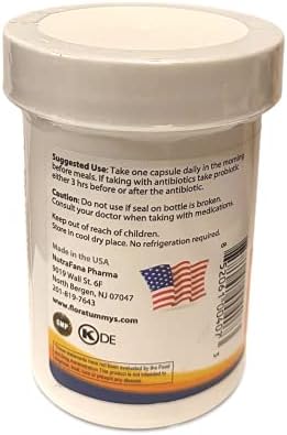 FloraTummys 50 High Potency Adult Probiotic, 50 Billion CFU, Prebiotics, Dairy Free, Gluten Free Probiotic, Non-GMO, Sugar-Free, Made in USA