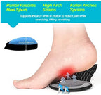 Compression Arch Support Plantar Fasciitis Orthotic Support Sleeves for Men and Women, Foot Arch Relief for Flat Feet, Fallen Arches, Low Arch, High Arch, Foot Swelling (Black, 1 Pair)