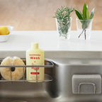Kamenoko Sponge - Gray - Set of 2 - Kitchen Sponges for Cleaning Dishes and Pans - Odor-Resistant - Made in Japan