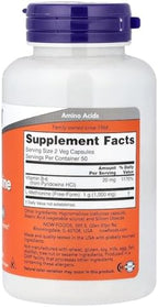 Now Foods L-Methionine 500 mg 100 Caps