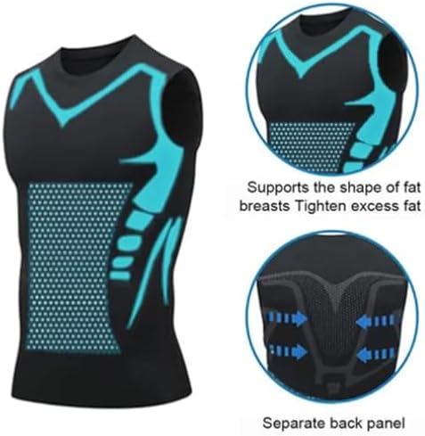 2024 Menionic Tourmaline Posture Corrector Vest，Posture Corrector Men，for Wear It When Exercising, Walking Or Simply at Home