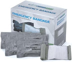 Primacare WB-7706 5-Pack Israeli Bandages – 6" Emergency Trauma Wound Dressing, Vacuum-Sealed, Sterile, Bleeding Control for First Aid, Tactical, Military, EMT & Survival Kits