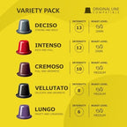 GIMOKA 100 Espresso Coffee pods Variety Pack compatible with Nespresso® Original Machines, Italian Espresso pods.