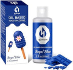 Royal Blue Oil Based Food Coloring – 2 fl oz Professional Grade Concentrated Oil Food Dye for Melting Chocolate, Candy Melts, Cake Pops, Strawberries & Baking