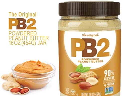 PB2 Powdered Peanut Butter, 1lb Jar (2-pack)