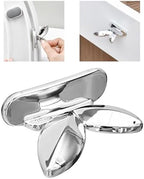 Adhesive Toilet Lid Lifter,Toilet seat lifter handle,Avoid Touching,Lift assist for Office School Home Hotel