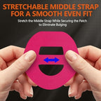 Omnipod 5 Overpatches Waterproof with Strap Pre-Cut Sweatproof Omnipod Sensor Tape Adhesive Patches 10 Mixed Color 20pcs