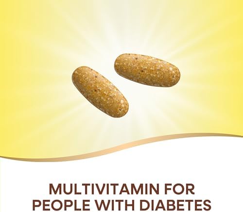 Nature's Way Completia Diabetic Multivitamin, Provides Essential Nutrients, with Alpha Lipoic Acid, Cinnamon, Fenugreek, Taurine, Lutein, High Potency B-Vitamins, 60 Tablets (Packaging May Vary)
