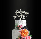 YzYbuaego Finally Cake Topper, Rustic Wooden Finally Diamond Cake Topper for Wedding/Engagement/Bridal Shower Party Decoration