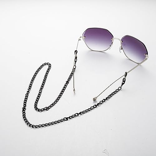 Eyeglass Chain for Men Women, Sunglasses Chain, Reading Glasses Chain, 2 Pcs