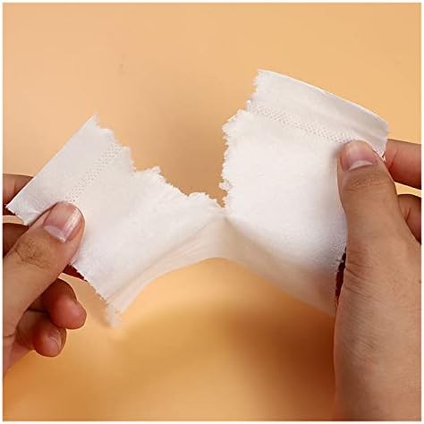 VSOLS Household Toilet Paper Hotel Toilet Paper Towels Commercial Bathroom Home Roll Toilet Paper Large Pulp Tissue 3Ply 650g (Color : White)