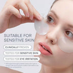 Terez & Honor Under Eye Patches for Dark Circles - 60 Korean Hydrogel Masks for Puffiness, Bags, Wrinkle with Caffeine, Hyaluronic Acid, Niacinamide - Undereye Hydrating & Cooling, Vegan, No Fragrance