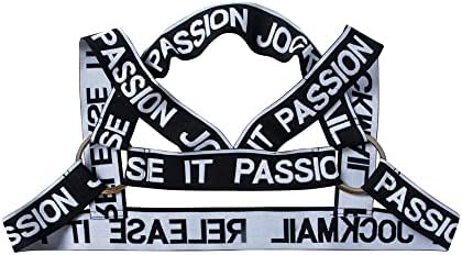 JOCKMAIL Mens Fitness Harness Shoulder Strap Mens Fitness Body Chest Half Harness Athletic Shoulder Strap Harness