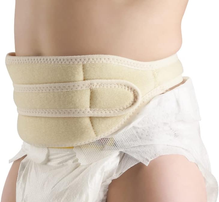 Tonus Elast Medical Grade Umbilical Hernia Belt, Baby, Infant, Child Abdominal Binder Navel Truss Support