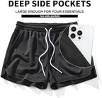 AIMPACT Mens Mesh Running Shorts 3 Inch Quick Dry Lightweight Gym Workout Athletic Shorts for Men with Pockets