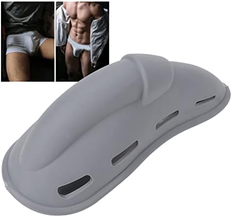 Mens Circumcision Protective Cup, Reduces Chafing Cushioning Reusable Mens Soft Silicone Bulge Cup for Daily Use