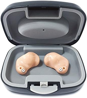 Hard Hearing Aid Portable Storage Carrying Case for Hearing Aids/PSAP/BTE/ITE/ITC/CIC/RIC/RITE