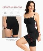 Nebility Shapewear Bodysuits for Women Tummy Control Body Shaper Seamless Waist Trainer Lace Body Suit