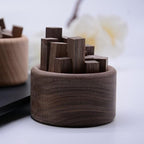 Wood Essential Oil Diffuser, Walnut Wood Diffuser Sleep Aid Diffuser Stick Car Essential Oil Diffuser Aromatherapy for Home