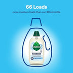 Seventh Generation EasyDose Laundry Detergent, Ultra Concentrated: 66 Loads, Free & Clear Designed for Sensitive Skin, 23.1 Fl Oz