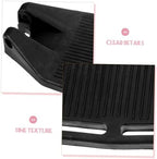 1Pair Elevating Wheelchair Footrest Pedal Replacement Thickened Footplates for Comfort and for Wheelchairs for Elderly and Disabled Users