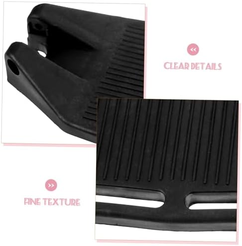 1Pair Elevating Wheelchair Footrest Pedal Replacement Thickened Footplates for Comfort and for Wheelchairs for Elderly and Disabled Users