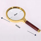 20x HD Handheld Magnifying Glass, Suitable for Children and Elderly Students to Read The Magnifying Glass